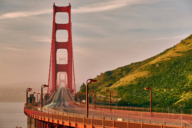 istock Golden Gate Bridge view at sunrise, San Francisco 1037700038