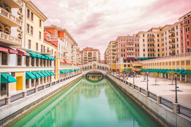 istock Qanat Quartier in Doha, Qatar. 1037707184