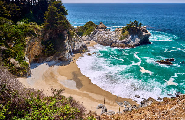istock USA Pacific coast beach landscape, California 1037707330