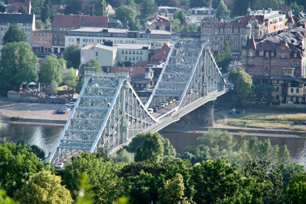 istock Bridge Blue Wonder in Dresden 1037727010