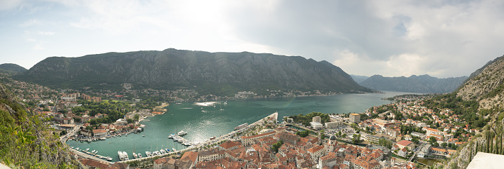 Landscape from Old Town Kotor, Montenegro