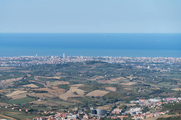 istock San Marino landscape and Adriatic coastline. 1037739746