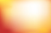 Abstract blurred background in red, orange and yellow tone