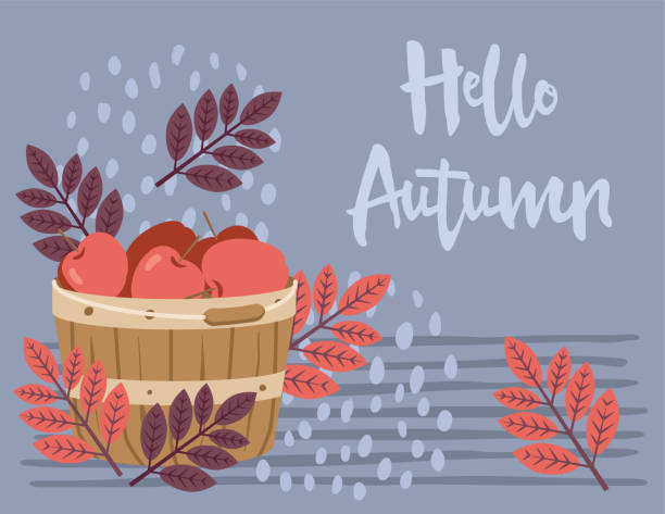 Fall Apples Vector 32,100+ Fall Apples Illustrations - iStock