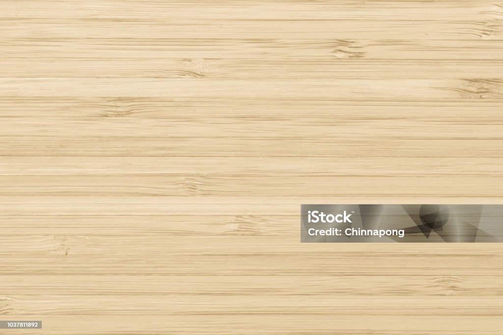 Bamboo Wood Texture Background In Natural Light Yellow Cream Color Stock  Photo - Download Image Now - iStock