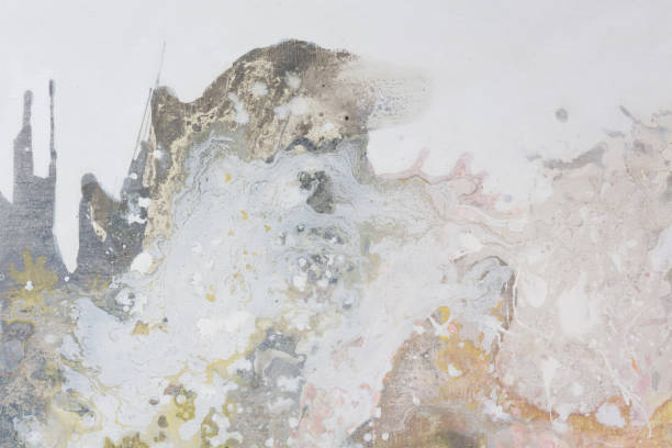 istock Abstract oil painting. Squirrel in the front. 1037816698