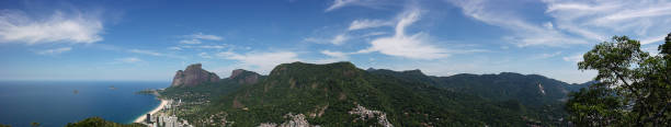 istock Panoramic view of Rio de Janeiro mountains 1037832068