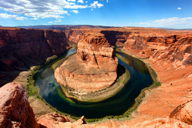 istock Horseshoe Bend on the Colorado River during summer time 1037851564