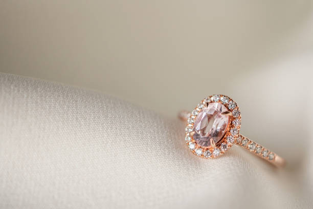 istock Jewelry wedding diamond ring close up 1037866276