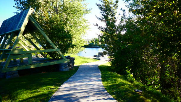 istock Pedestrian walk in nature 1037881116
