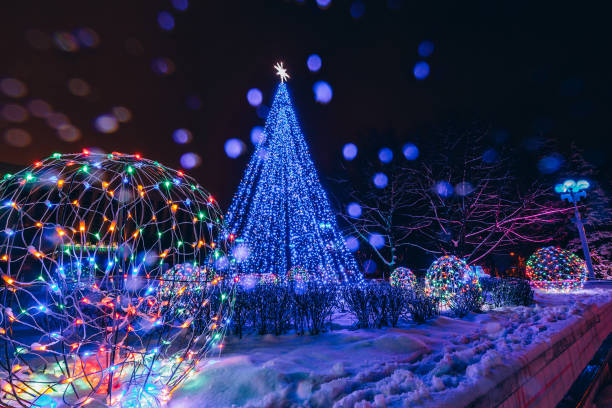 istock City decoration for the new year 1037926238
