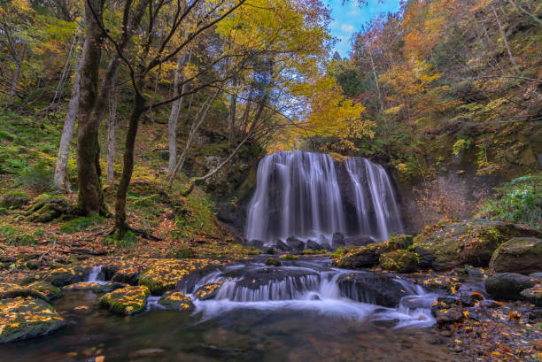 istock Tatsuzawafudo Waterfall Fukushima 1037931684