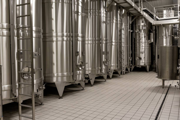 istock Industry of wine french beverage. 1037987520