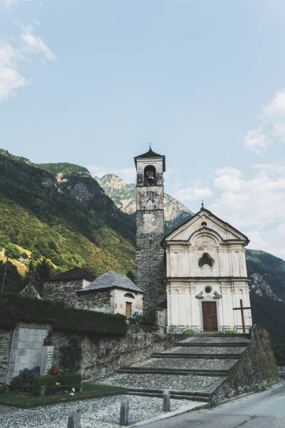 istock Scenic view of Lavertezzo village 1038008376