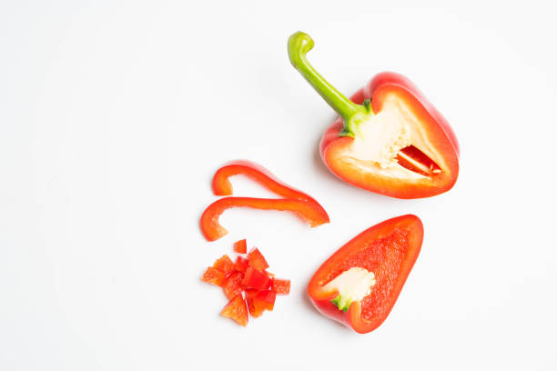 istock red peppers isolated on white background top view 1038071588