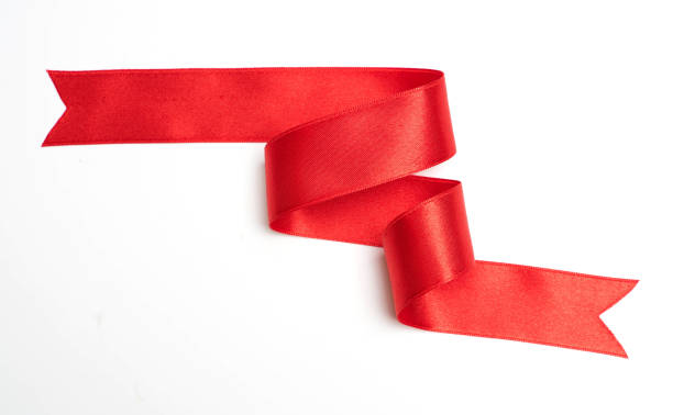 istock red ribbon banner on white background 1038071752
