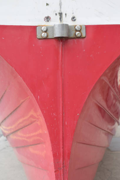 istock Detail of a Cornish gig boat 1038092768