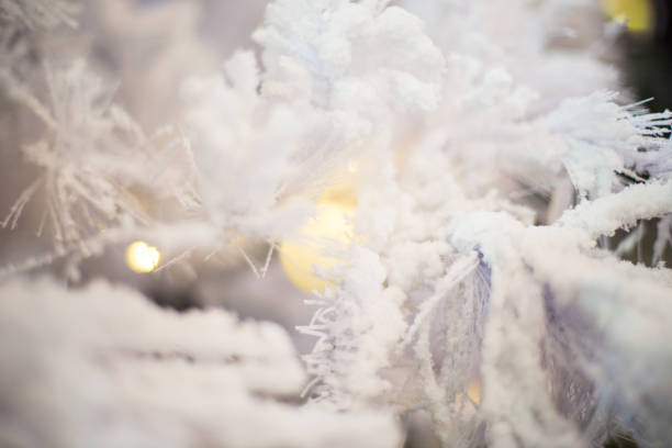 istock Abstract unfocused background with Christmas decorations. 1038105636