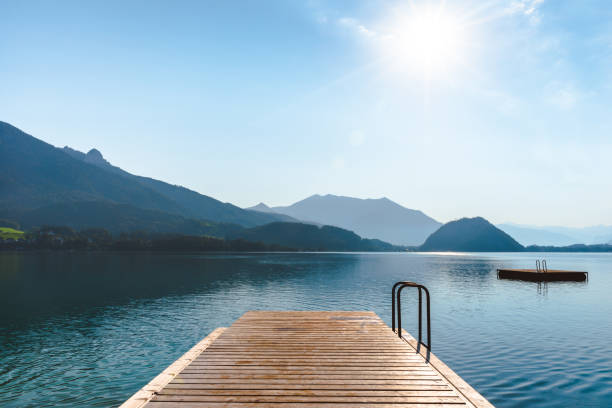 istock Pier for swimming in the morning 1038113660