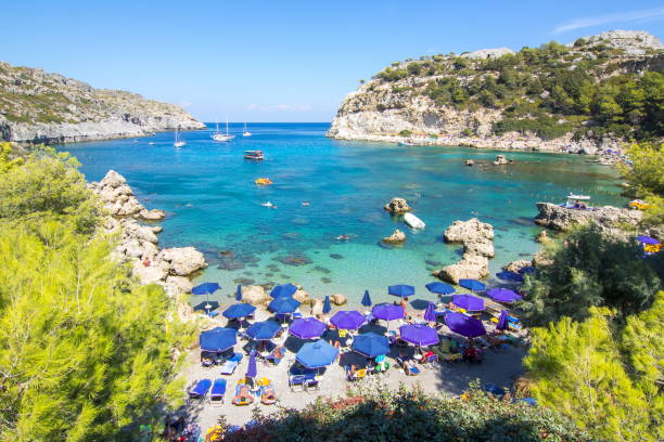 istock Anthony Quinn Bay on Rhodes island, Greece 1038132654