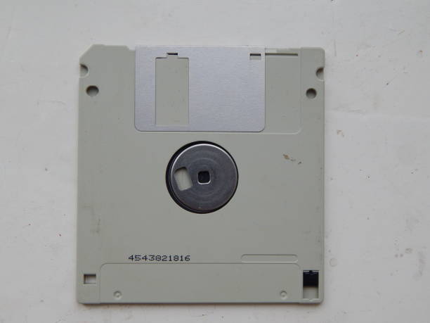 istock Information carriers for computer technology disks and floppy disks 1038133006