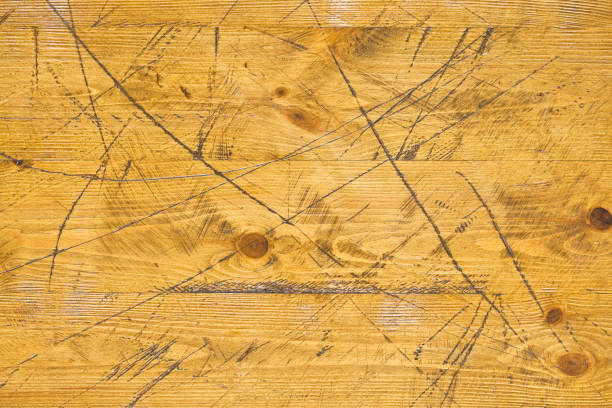 istock Old brown wood background, rustic wooden surface with copy space 1038144676