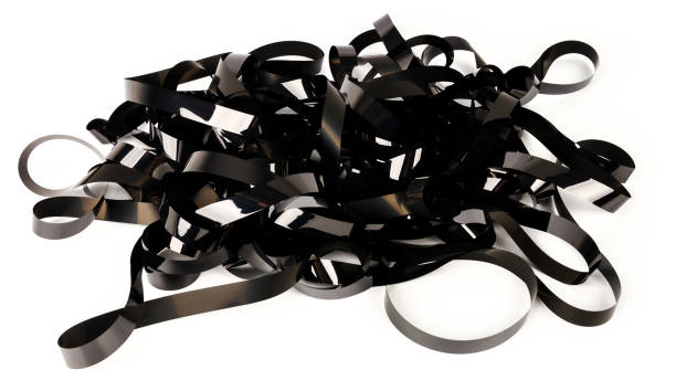 istock Pile of video tape 1038148002