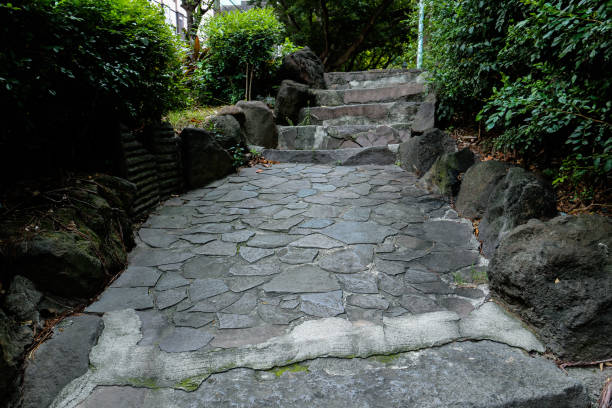 istock Different kinds of stones in the park. 1038216974