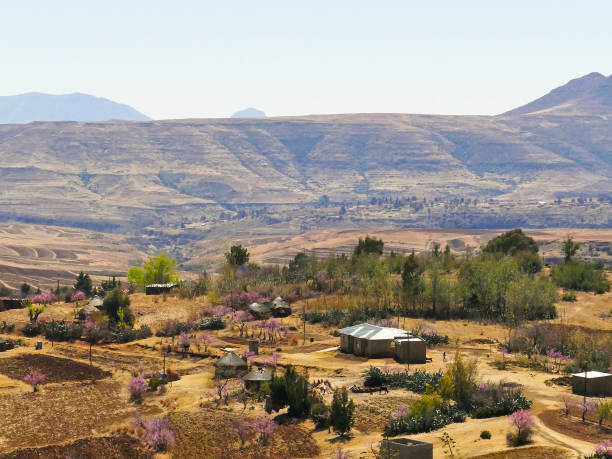 The landscape of Lesotho - Maseru