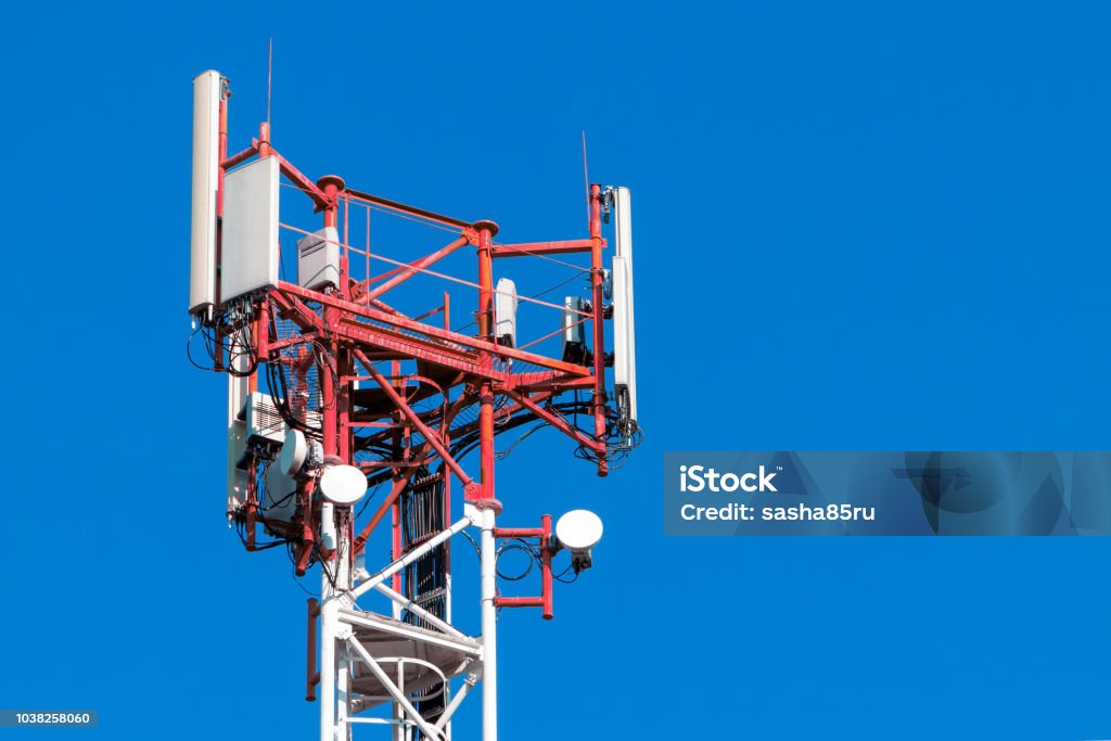 operador de red de estación base. 5 G 4 g., tecnologías móviles 3G. - Foto de stock de 5G libre de derechos