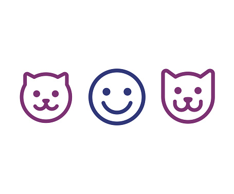 Animal, cat, cute, feline, pet, play, smile icon - Download on Iconfinder