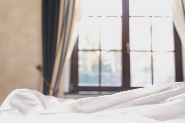 istock Autumn morning in bedroom 1038292050