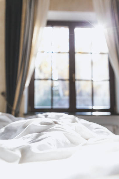 istock Autumn morning in bedroom 1038292064