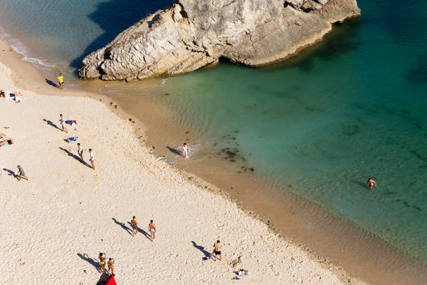 istock Top-View From People on the Beach 1038305442