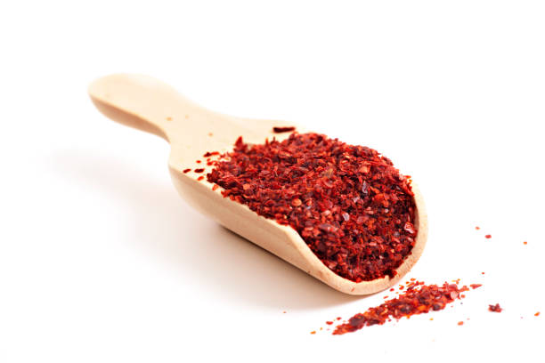 istock Red powdered pepper in shovel 1038309578