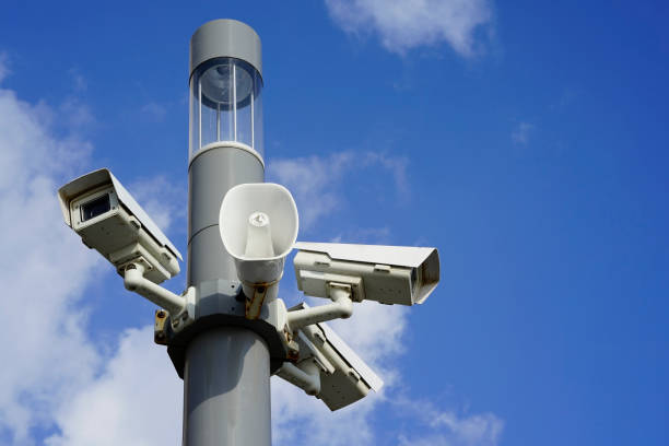 istock Surveillance Camera.Monitoring Camera 1038331414