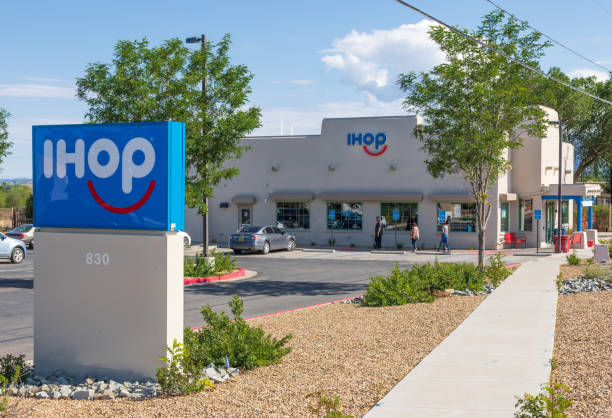 IHOP in Taos Taos, NM, USA-13 July 18: IHOP, International House of Pancakes, is an American restaurant chain, with 16550 locations around the world. Ihop stock pictures, royalty-free photos & images