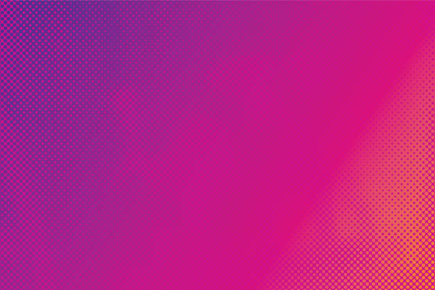 красочный абстрактный фон полутон шаблон - pink abstract stock illustrations