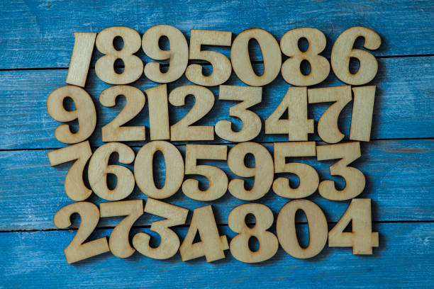 istock Background of numbers. from zero to nine. Background with numbers. Numbers texture 1038356814