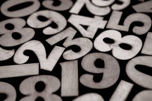 istock Background of numbers. from zero to nine. Background with numbers. Numbers texture 1038372478