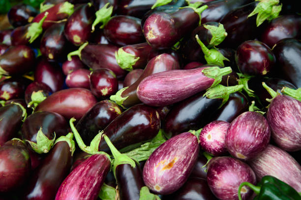 istock full frame eggplant at the farmer's market 1038379126