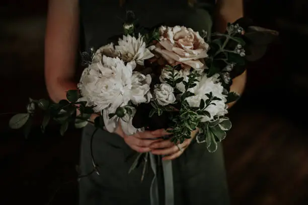 Photo of Bridesmaid's bouquet
