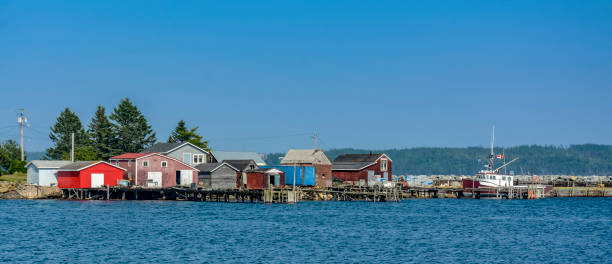 istock Fishing Village in Nova Scotia 1038389540