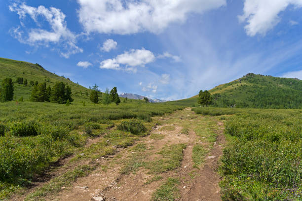 istock A path through the Oroi Pass to Shavlinsky Lakes. 1038401514