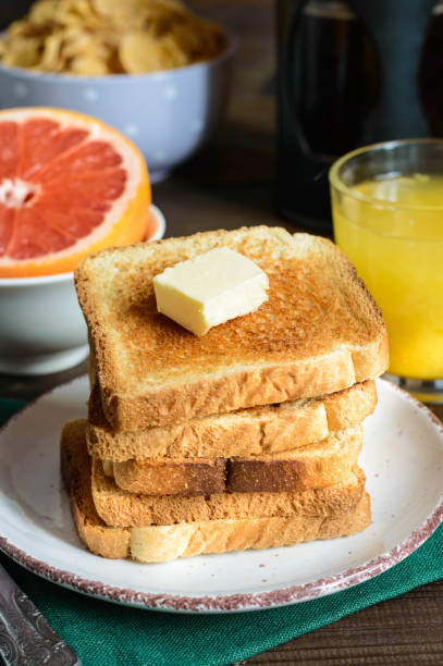 istock toast for breakfast with orange juice 1038402616