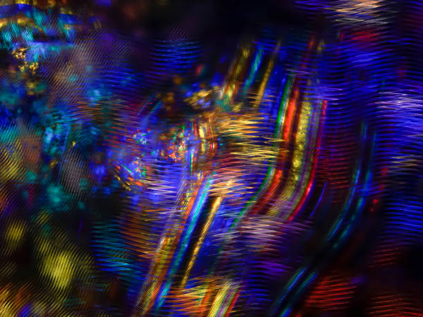 istock abstract digital fractal, creative color design 1038436944