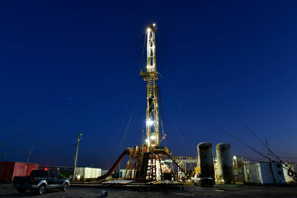 istock The oil pump 1038495130
