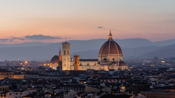 istock Brunelleschi's Dome in dusk 1038552948