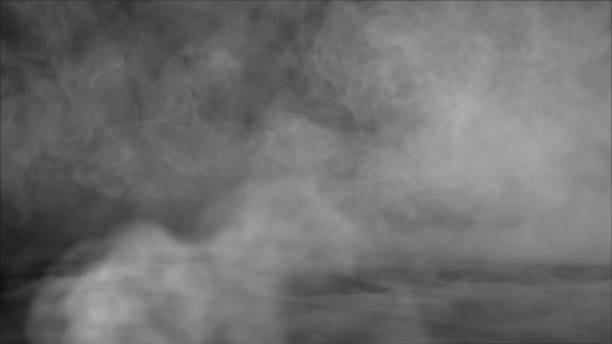 istock Texture of smoke on black background 1038569718