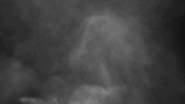 istock Texture of smoke on black background 1038569720